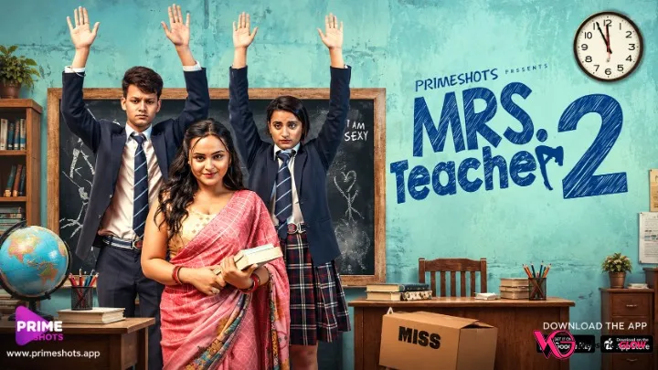 Mrs Teacher Season 2 Complete PrimeShots Hot Web Series Poster